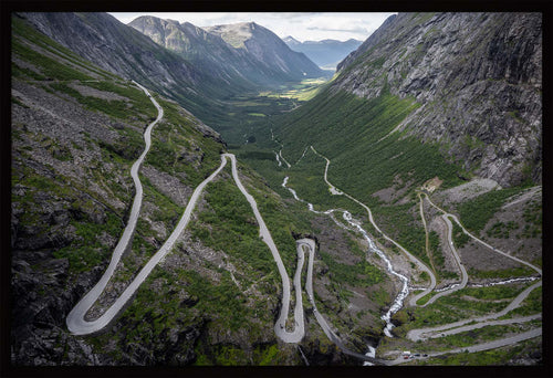 Trollstigen | Fotokunst | Landskap | Plakat | Poster 